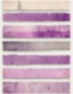 Thumbnail: Purple Washi Strips 20 Sheets Ephemera Instant Download Designs JPG