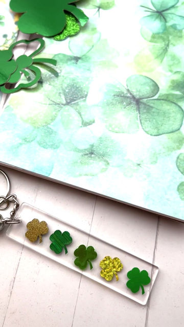 Thumbnail: St Patrick’s Day Gift Bundle Creative Pack Shamrock Ephemera Shamrock Notebook G