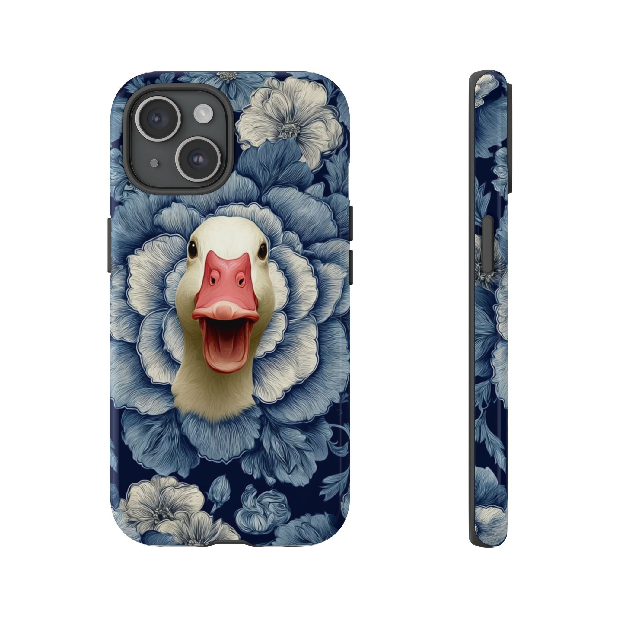 iPhone 15 16 Case Goose in Bloom