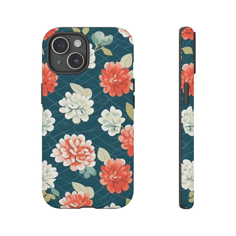 Thumbnail: iPhone 15 16 Case Chrysanthemum Flowers
