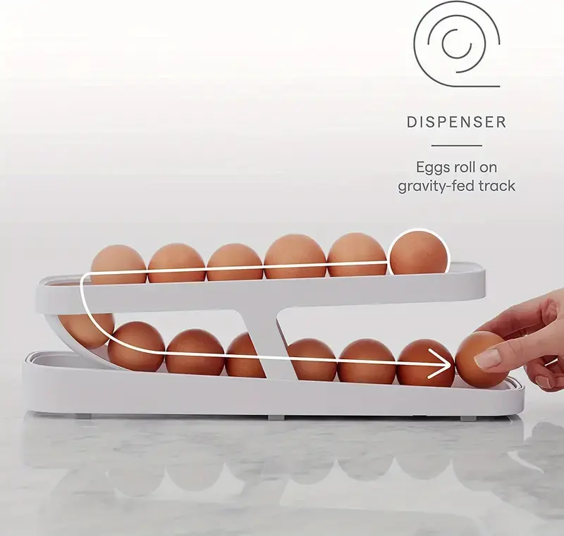 Thumbnail: EggSlide Refrigerator Egg Holder