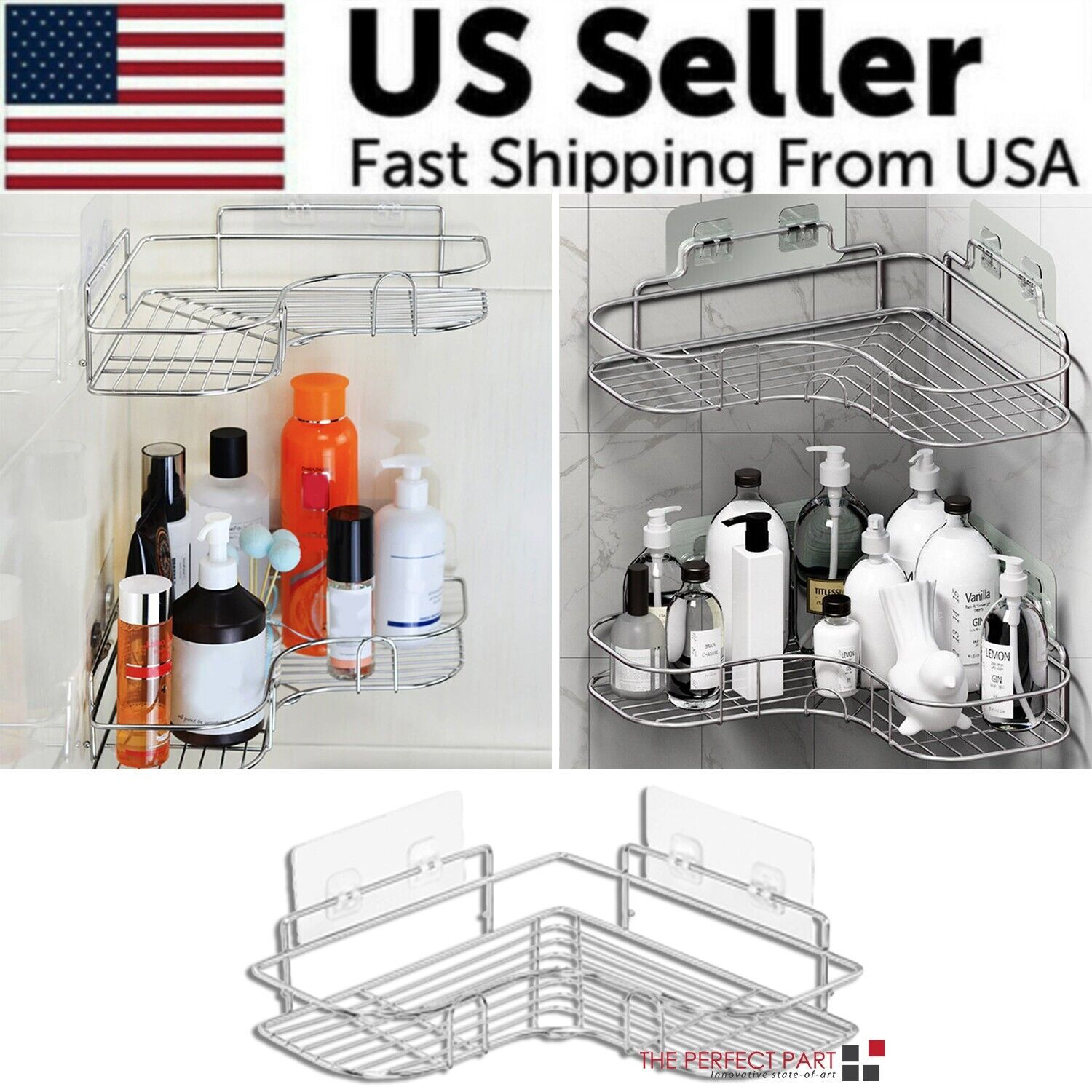 Corner Shower Caddy Shelf
