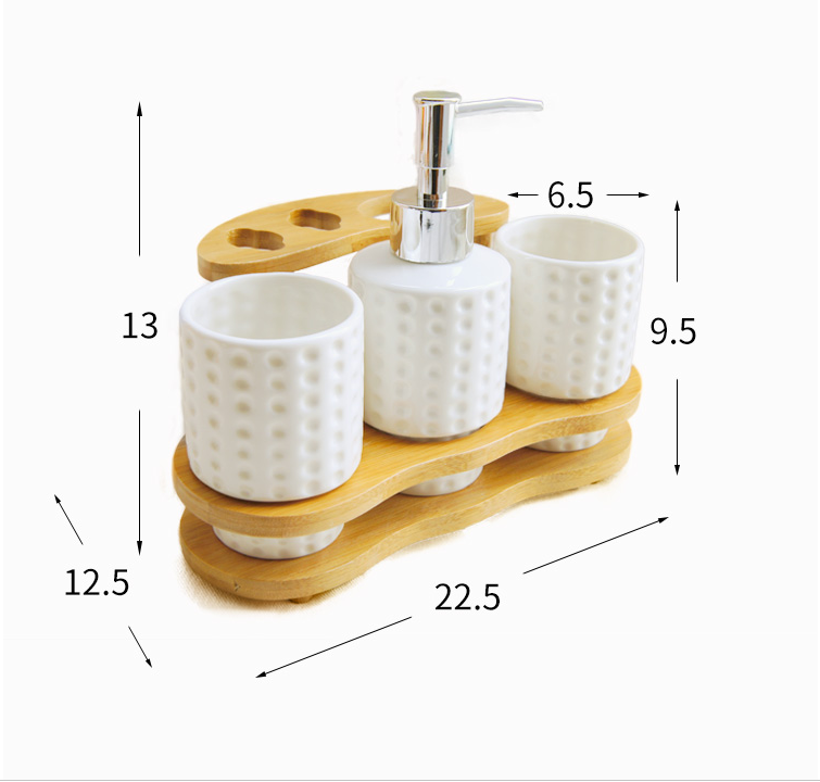 Thumbnail: Bathroom Toothbrush Holder Set