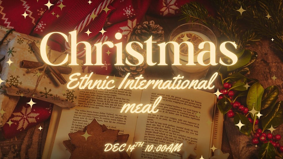 Christmas Ethnic Lunch