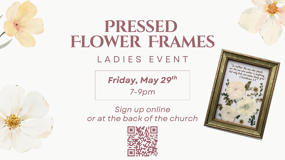 Pressed Flower Frames