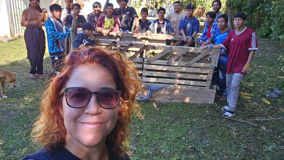 COMPOSTAGEM NO TERRITORIO INDÍGENA GUARANI, DE SÃO SEBASTIÃO