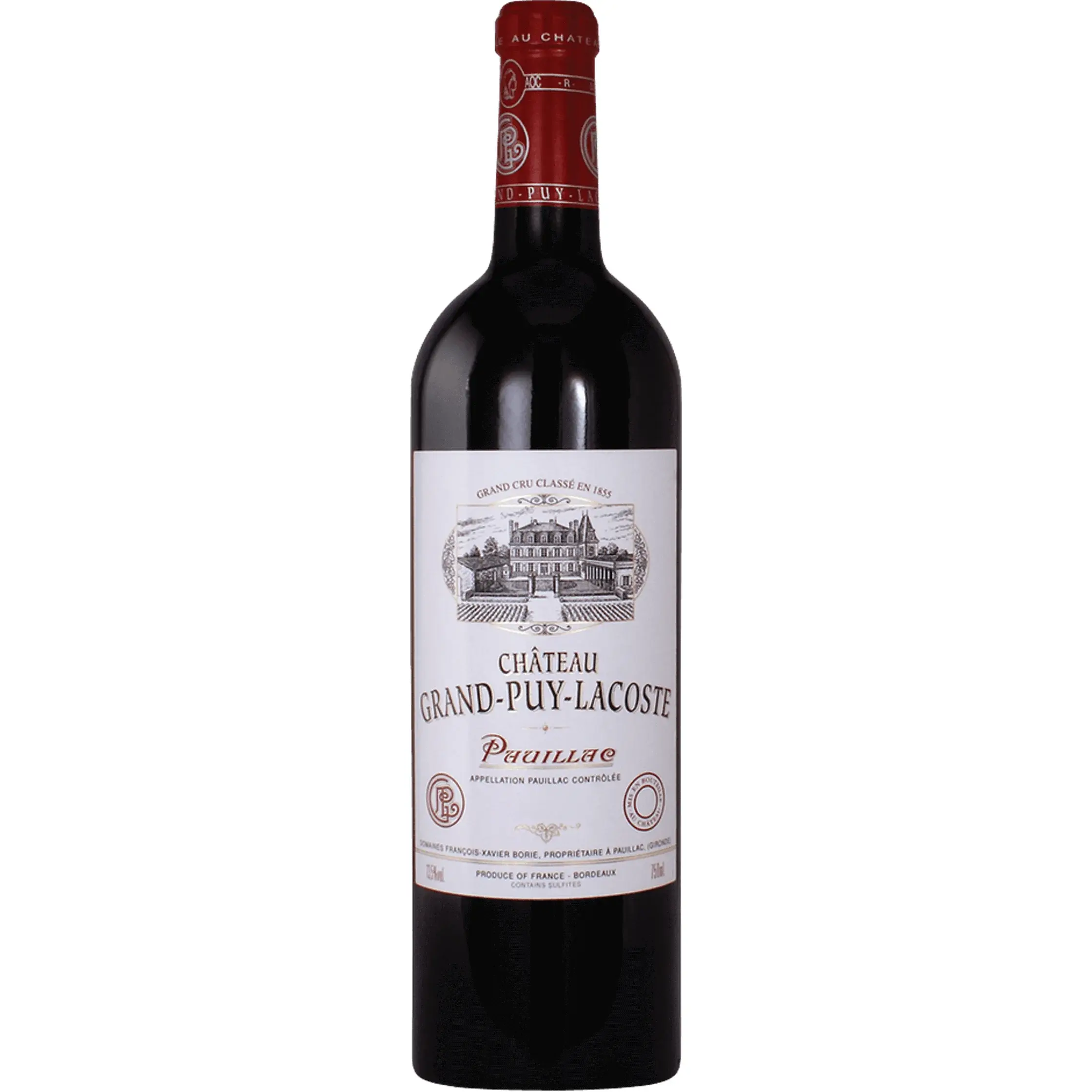 G P Lacoste Pauillac 5eme Cru 2012