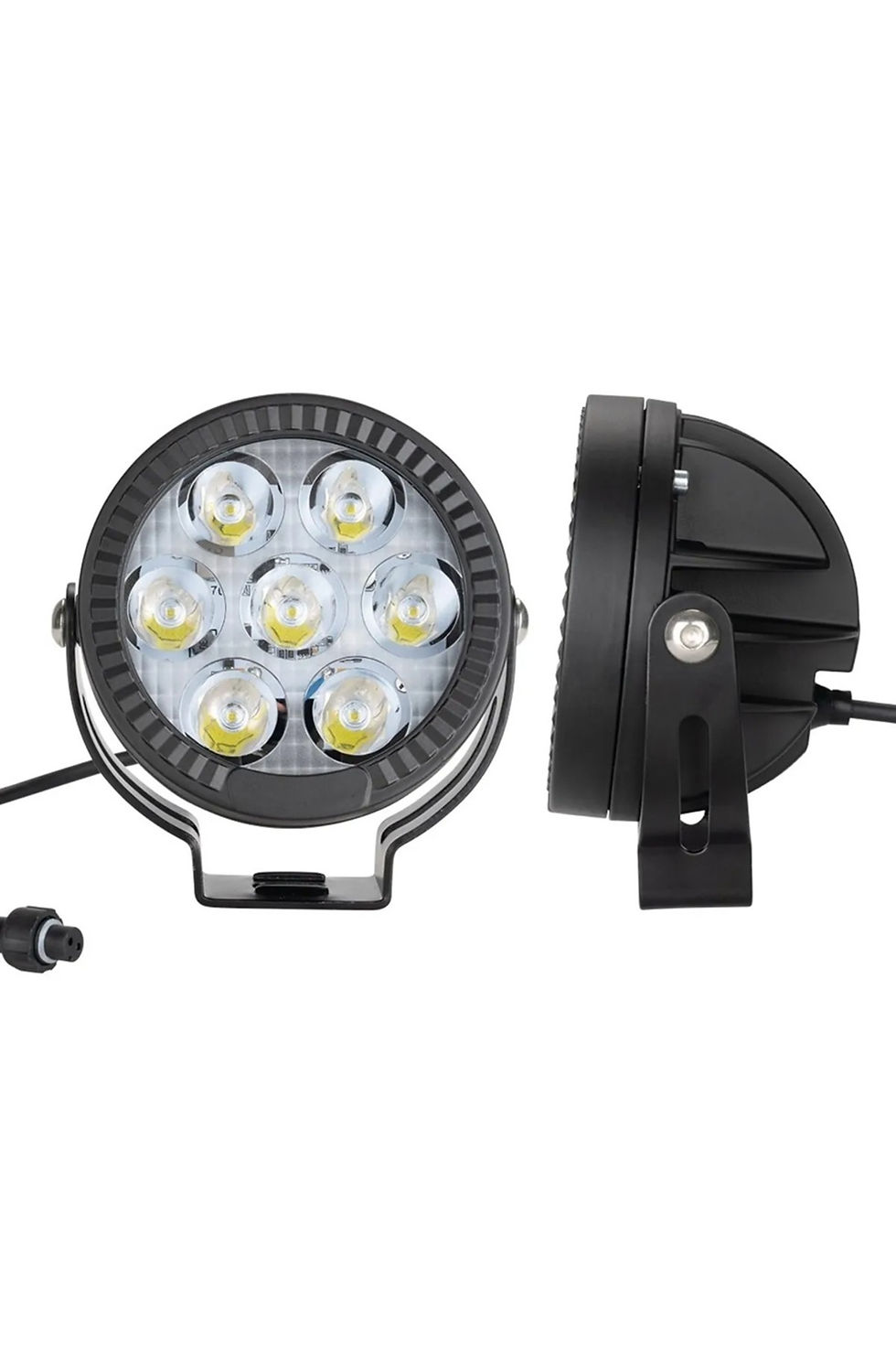 Küçük resim: 2li Set Motosiklet LED Sis Farı – Yüksek Performans Metal Gövde D7 LED GS Serisi