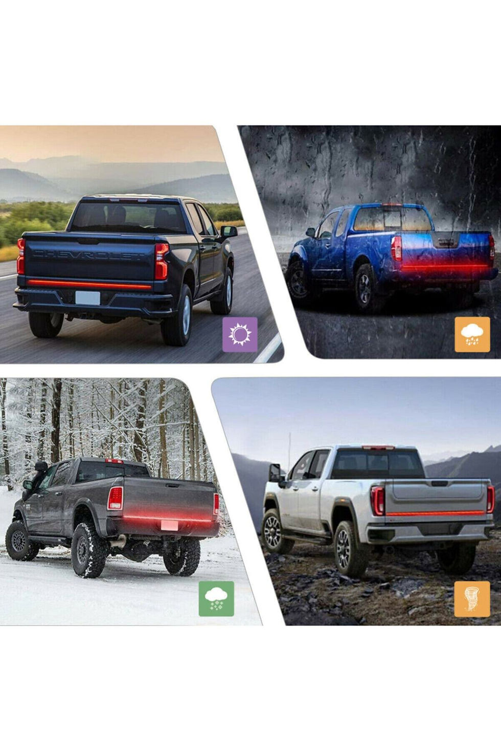 Küçük resim: Sinyalli LED Bagaj Pickup Off-Road – 5 İşlevli 120 cm