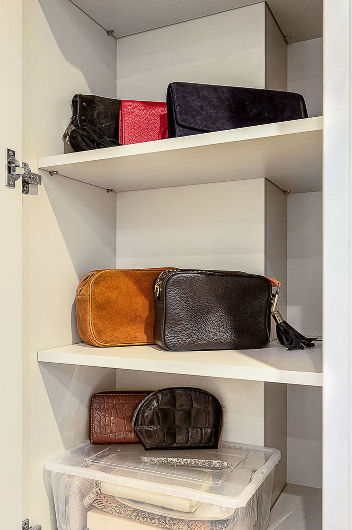 Boxing in pipes inside wardrobe