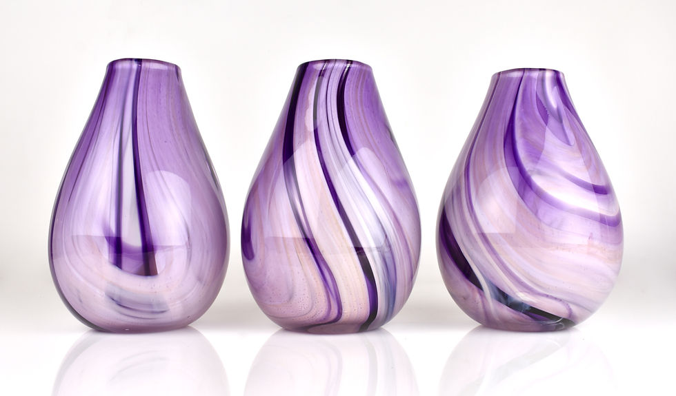 Thumbnail: Swirl Vase in Purple