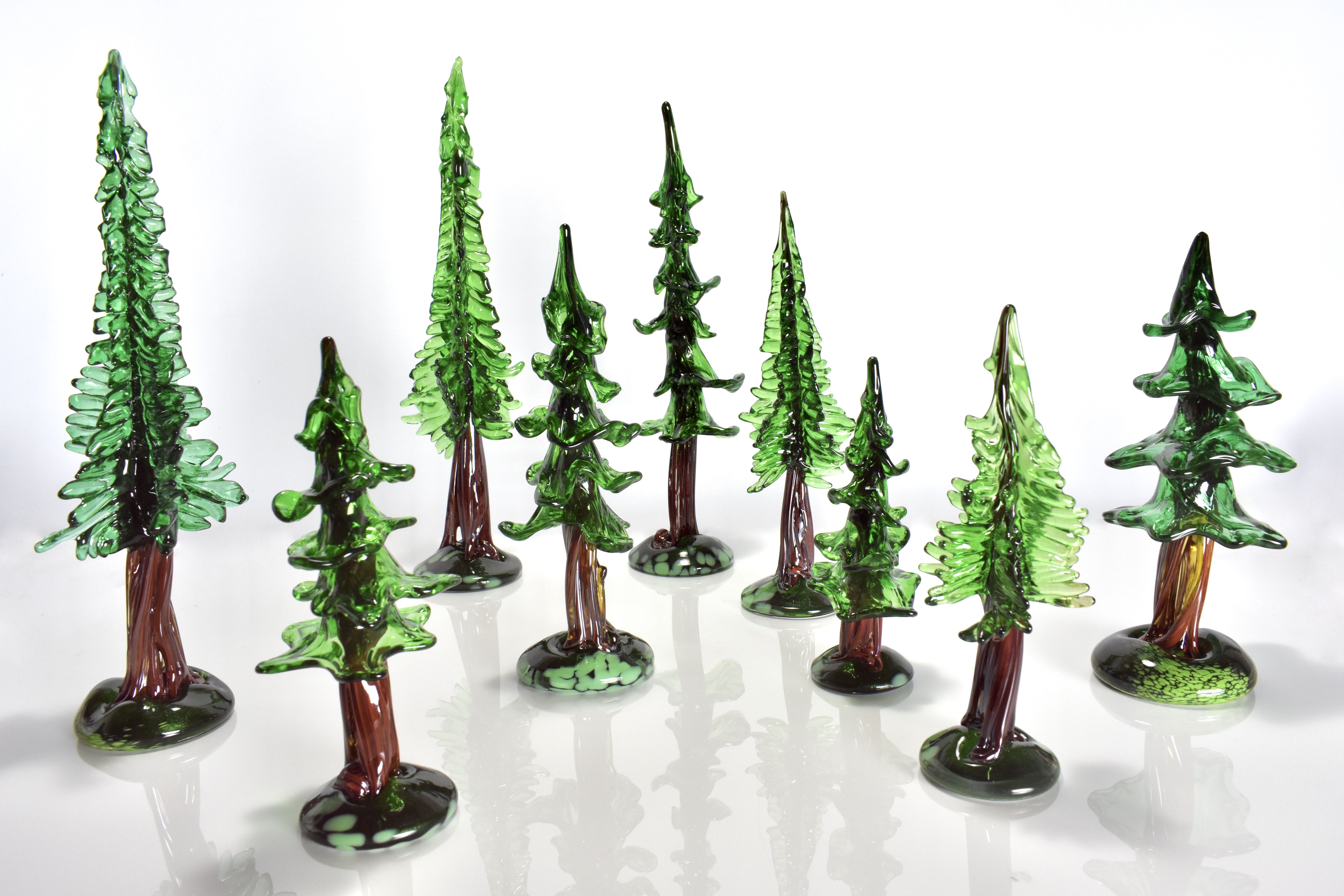 Glass Redwood Tree