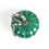Thumbnail: Green Striped Glass Pumpkin