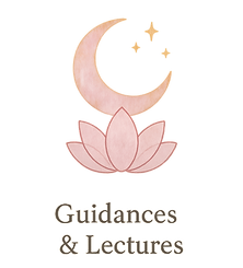 illustration des guidances avec son lotus et la lune