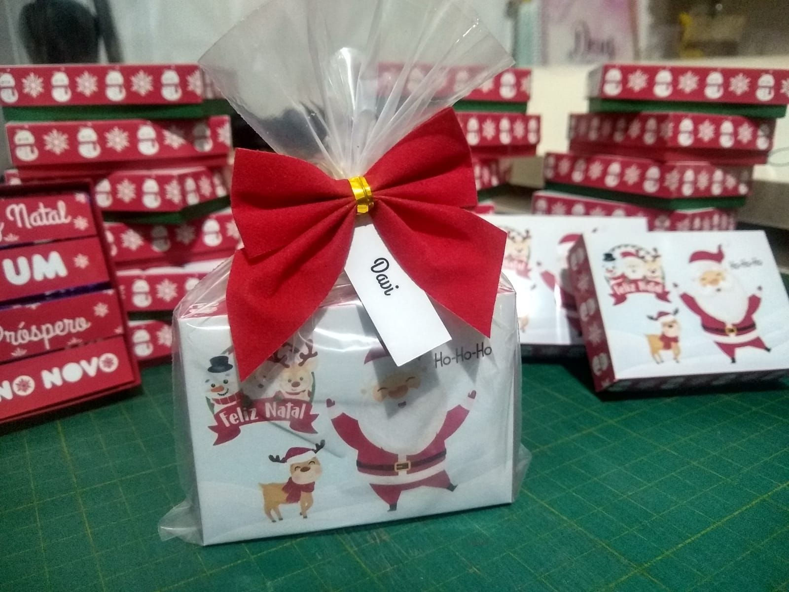 Arq Digital - Caixa  Natalina 4 BIS - By JennyRonn