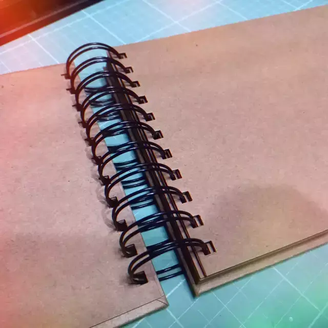 Miniatura: A5 Personalized Kraft Photo Album: Rustic Minimalist Scrapbook for Cherished Me