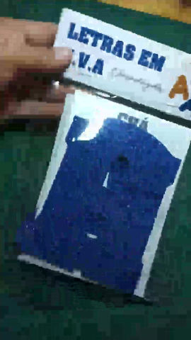 Miniatura: Letras em EVA Glitter 10cm Altura - Frase personalizada Sob Encomenda 