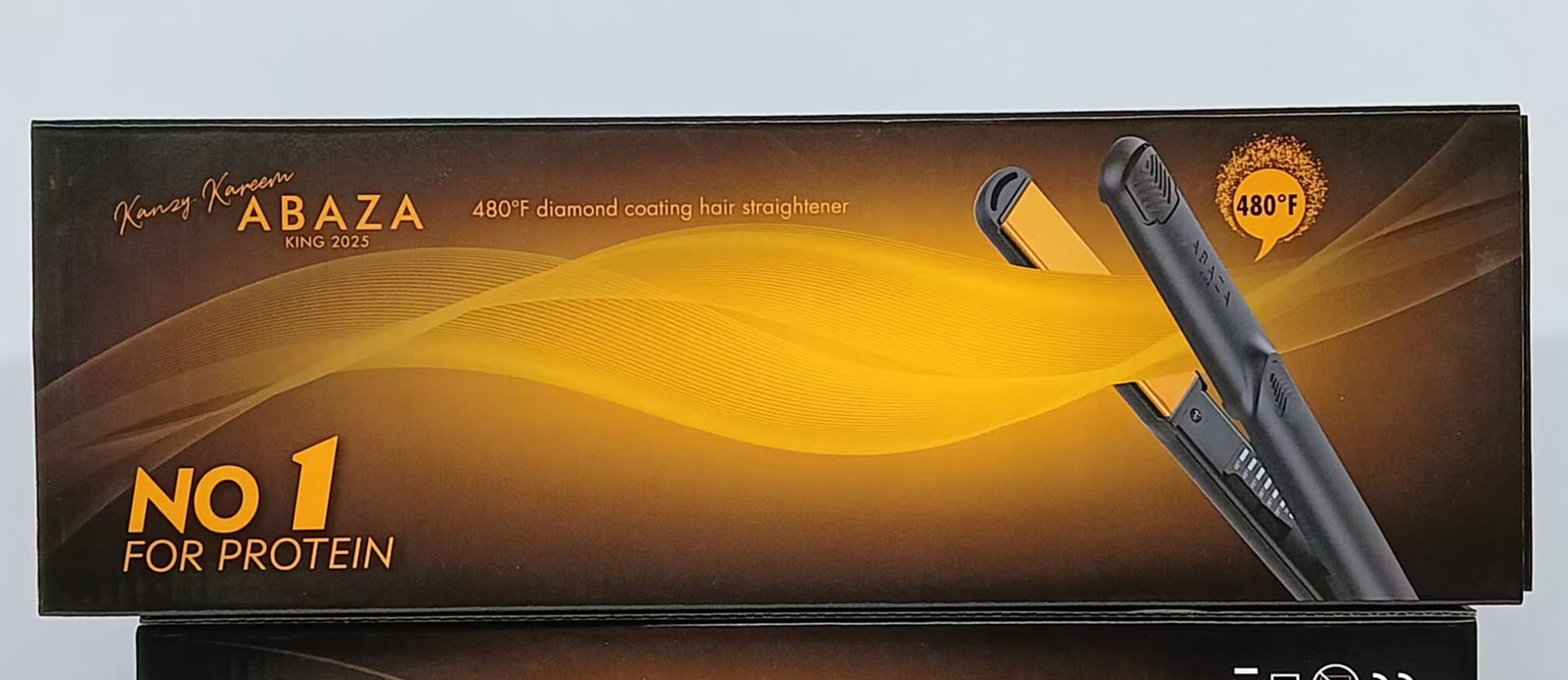 Kenzy Abaza hair straightener - مكواه الشعر كنزي اباظة