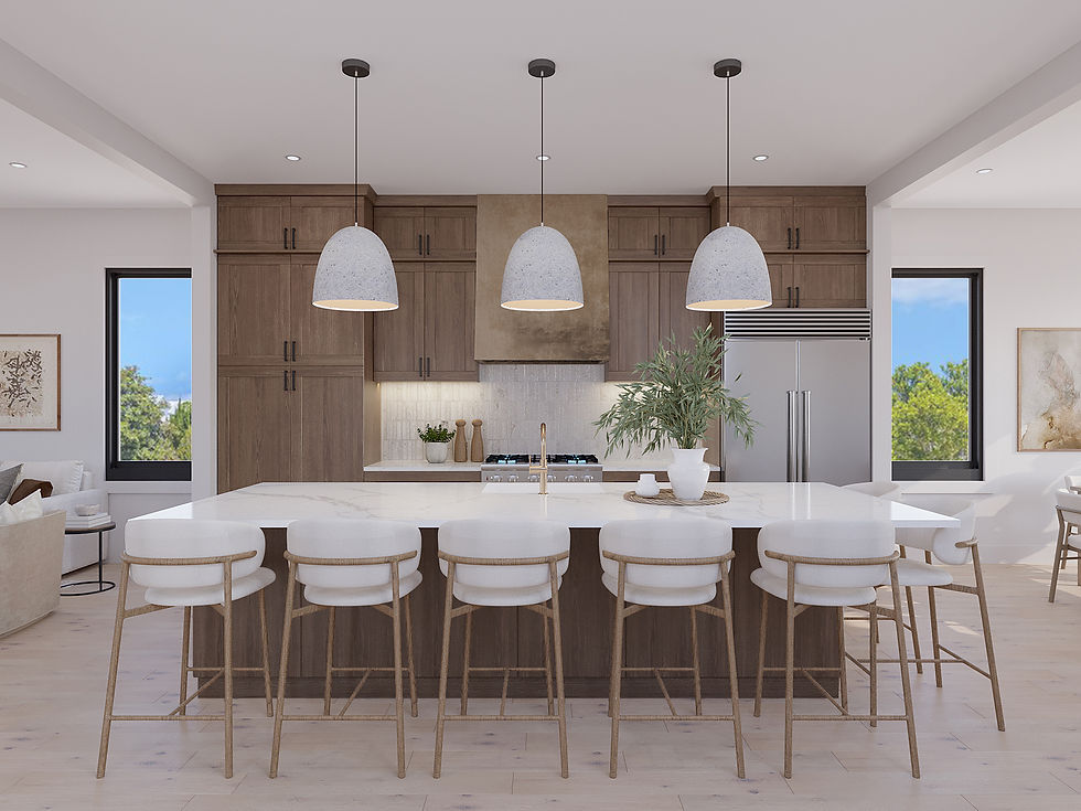 cypress heights organic kitchen rendering