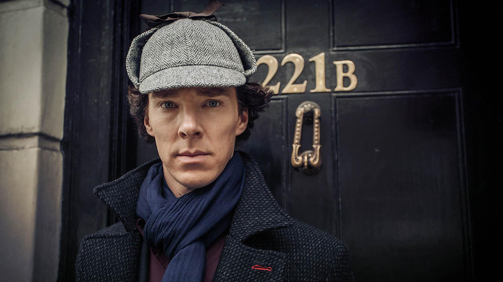 Benedict Cumberbatch Sherlock looking