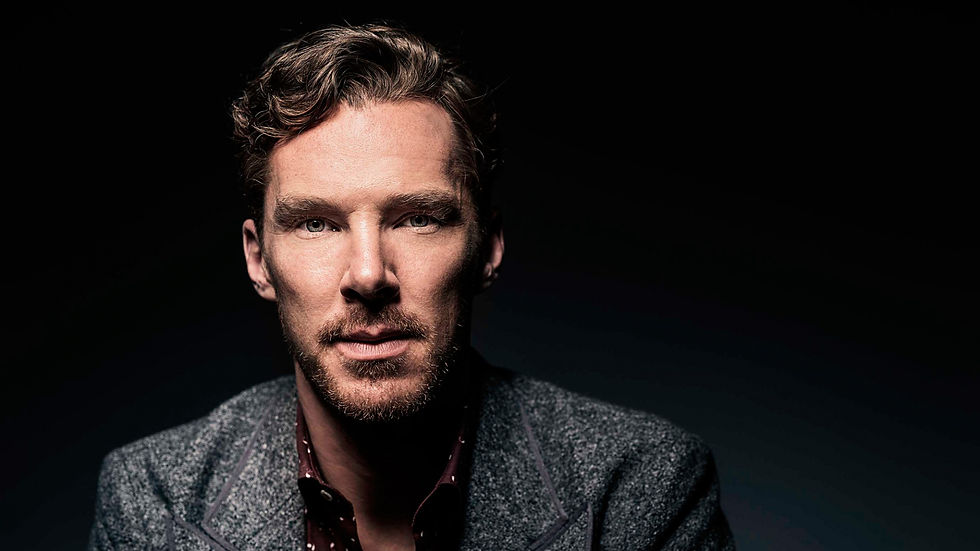 Benedict Cumberbatch looking