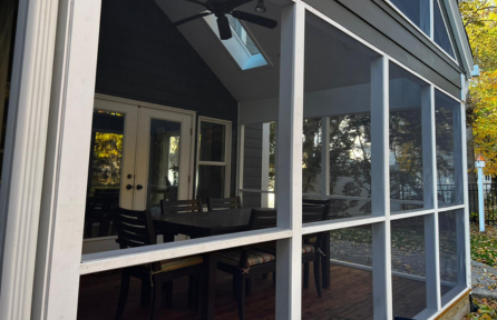 Screened-In Porch Repair & Repaint