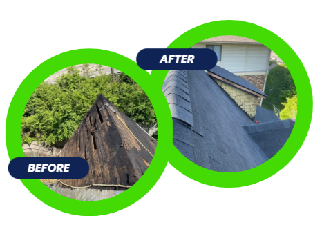 New roof installation covered by insurance after storm damage
