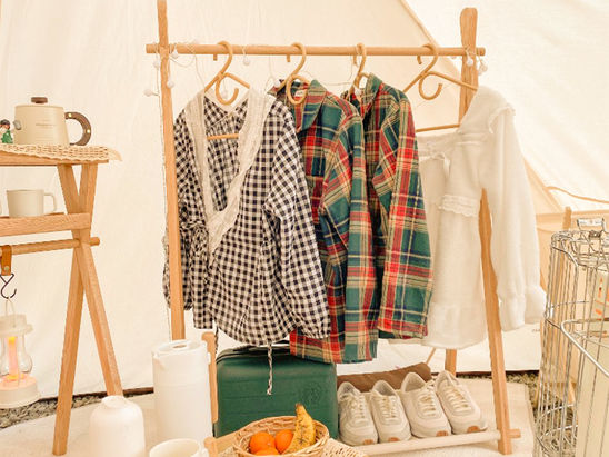 增添一點冬日感:露營用品豪華轉身成為居家亮點