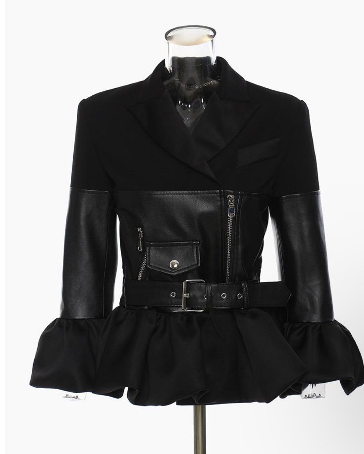 “Classic Peplum Jacket”