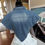 Thumbnail: Denim cape top