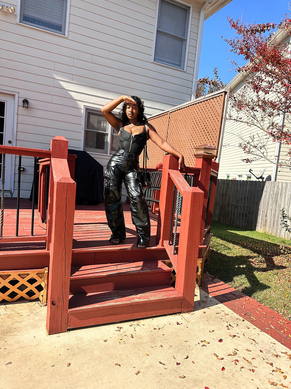 Thumbnail: Vita Leather Cargo Pants 