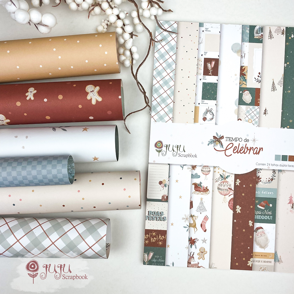 Miniatura: Kit Álbum Light Natal - 42 Ítens