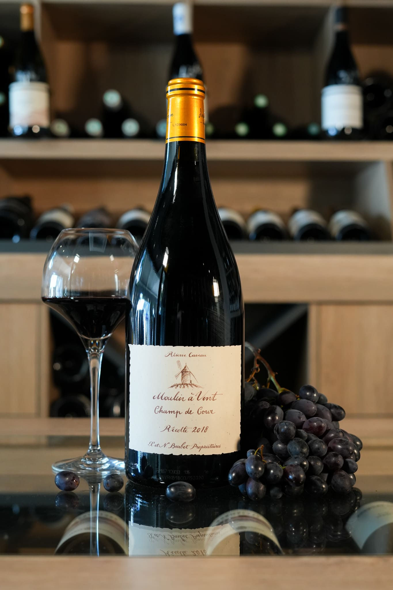 Moulin-à-Vent - Champ de Cour - Réserve Caveau - 2018 (1.5L)