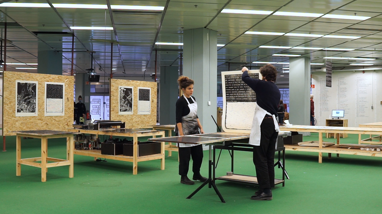 Vue d'exposition7, bip2020, 7 péchés du