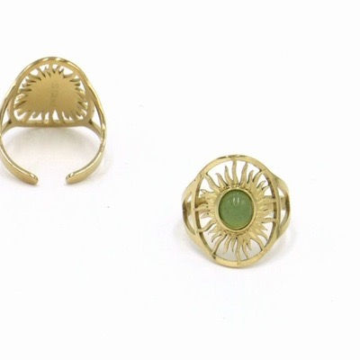 Miniature : bague tendance acier inoxydable