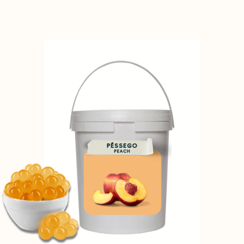 Popping Bobas de pêssego 950g