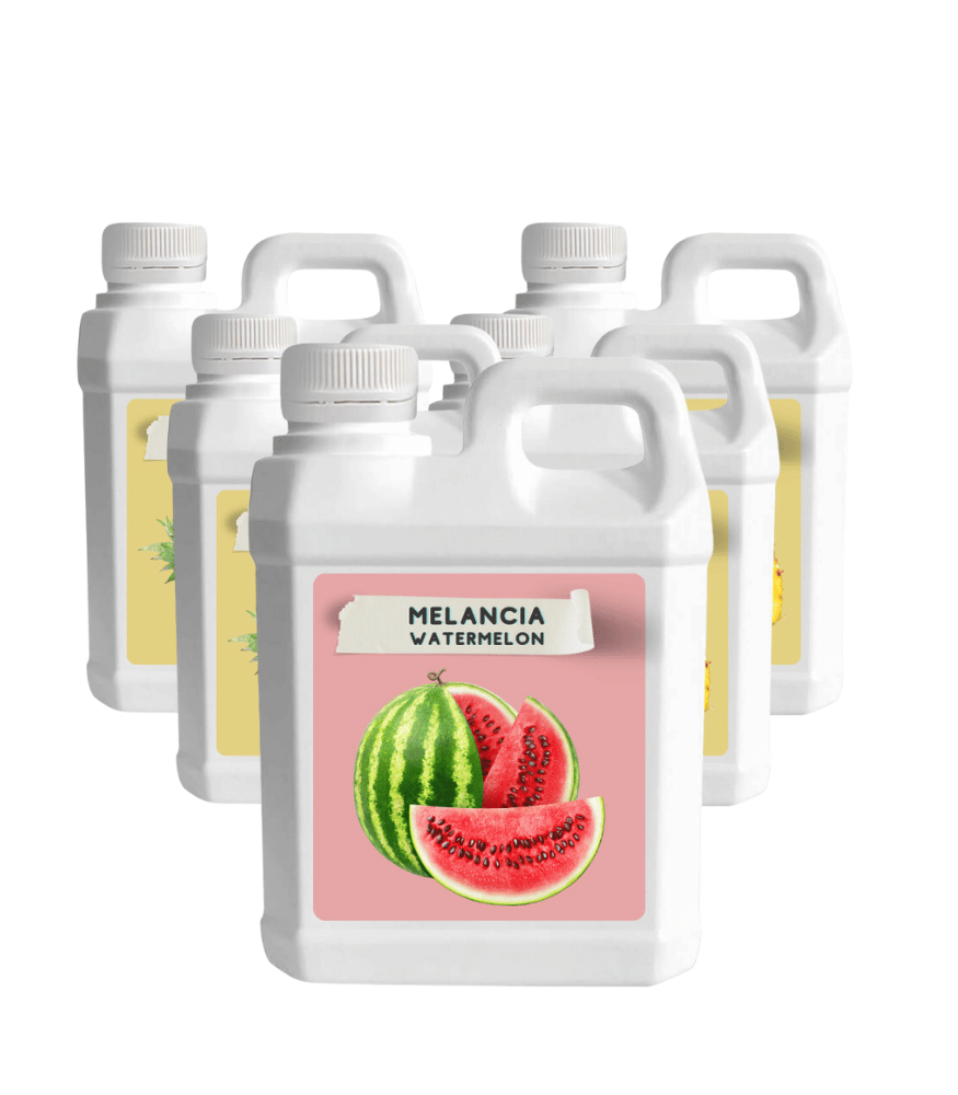 Xarope bubble tea melancia 6x2,5kg