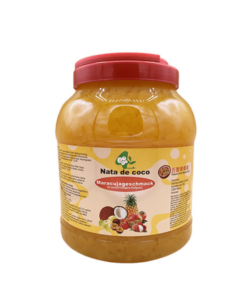 Topping nata de coco - maracujá 4kg