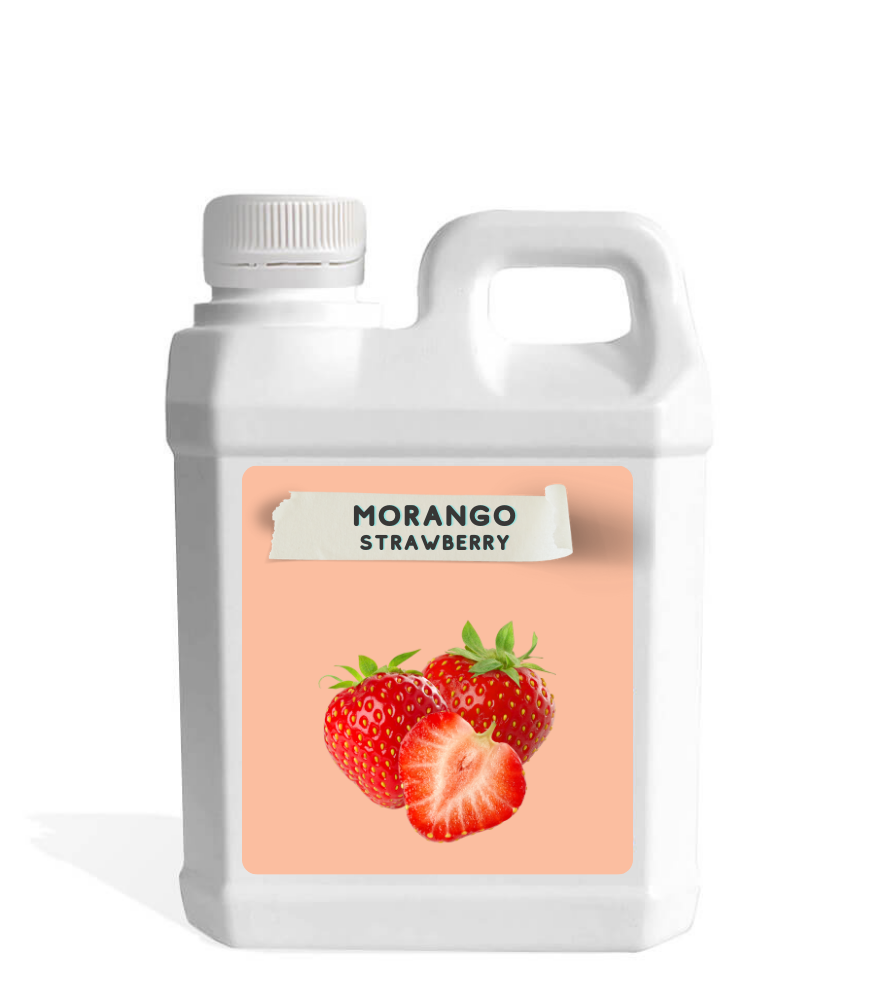 Xarope bubble tea morango 2,5kg