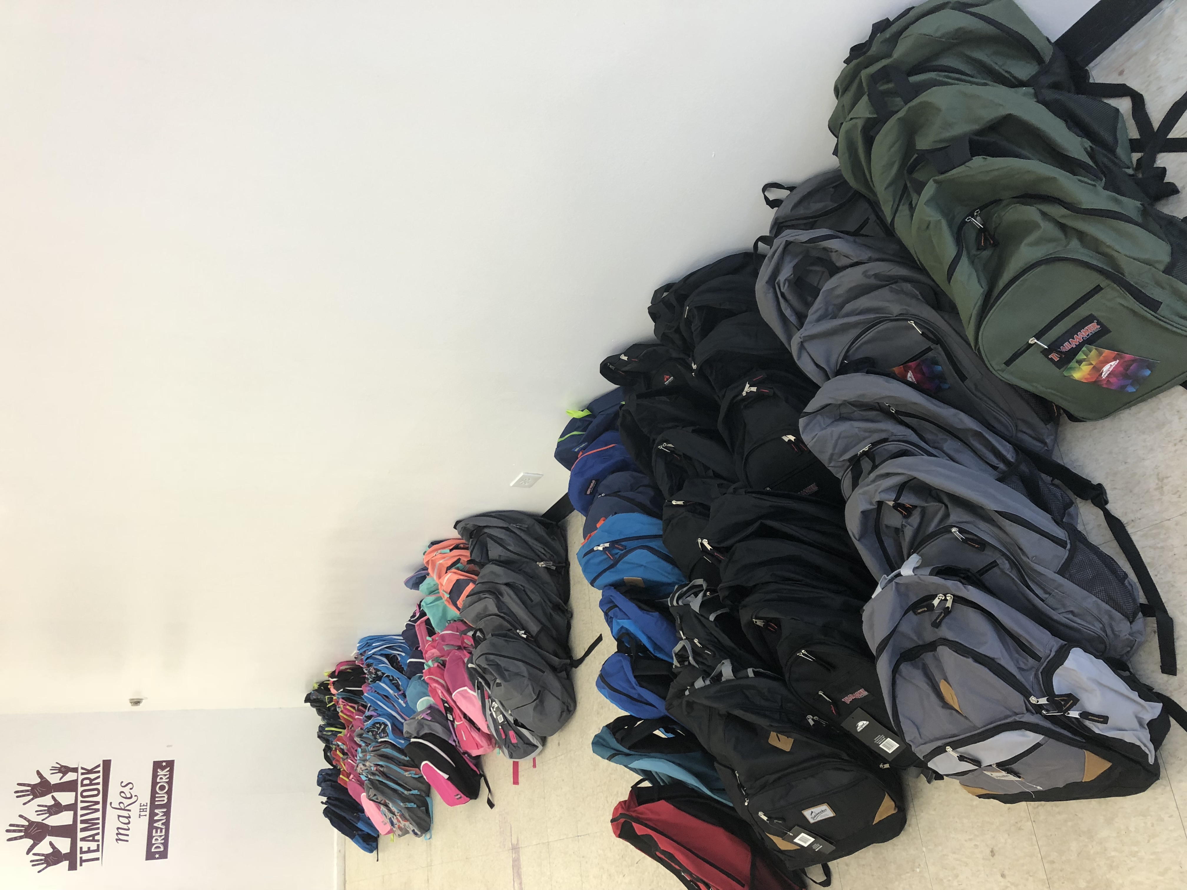 Supply Filled Backpacks Donations