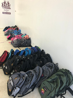 Supply Filled Backpacks Donations