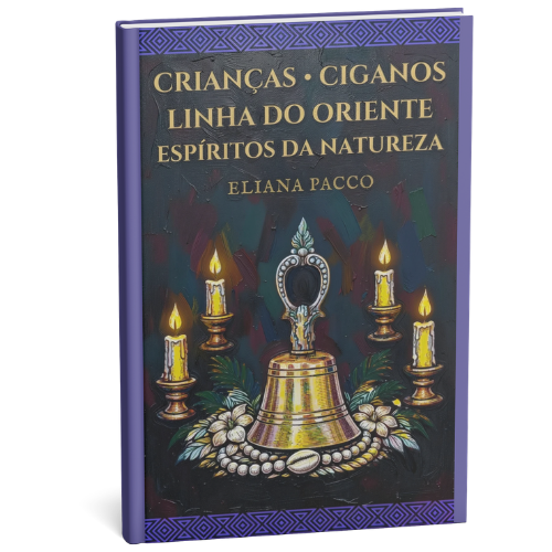 Capa do livro Crianças, Ciganos, Linha do Oriente, Espíritos da Natureza