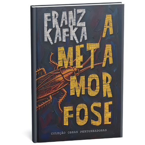Capa do livro A Metamorfose de Franz Kafka