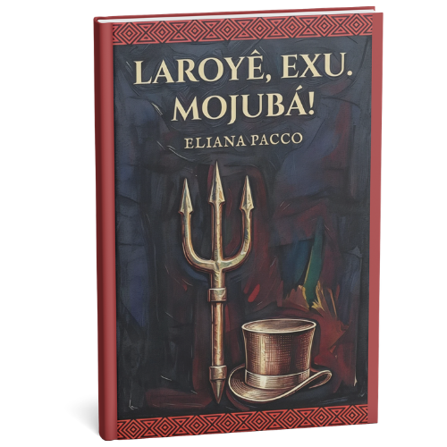 Capa do livro laoyê, Exu. Mojubá!