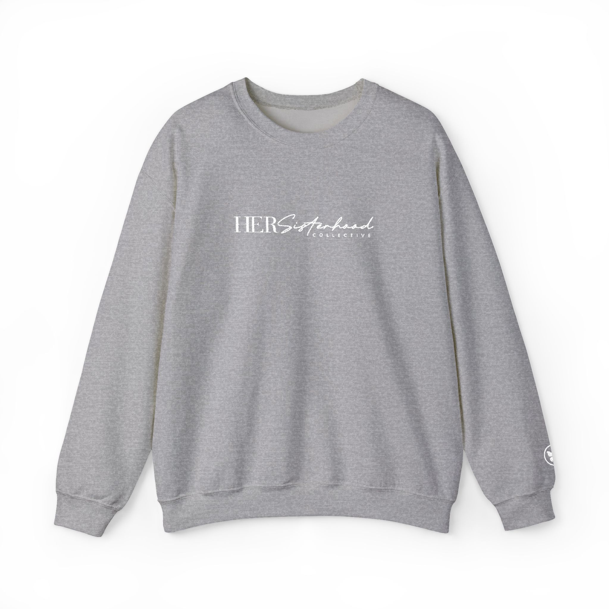 HER Sisterhood Embroidered Crewneck
