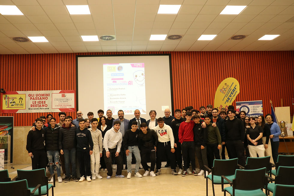 tappa di “Generazione AI” che si  è svolta presso l’IIS “F. Severi” di Gioia Tauro