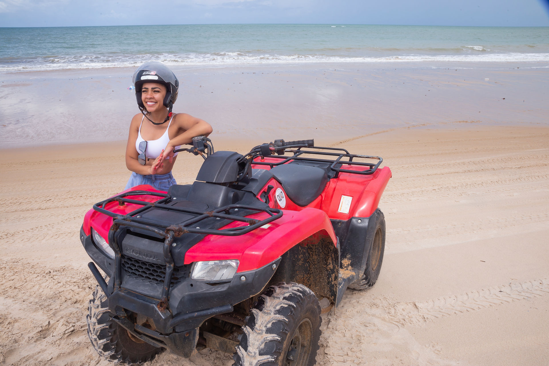 Quad excursion to the sea