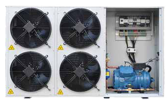 Cold Room Cooling Device Split Type Semi-Hermetic Device Dorin Device