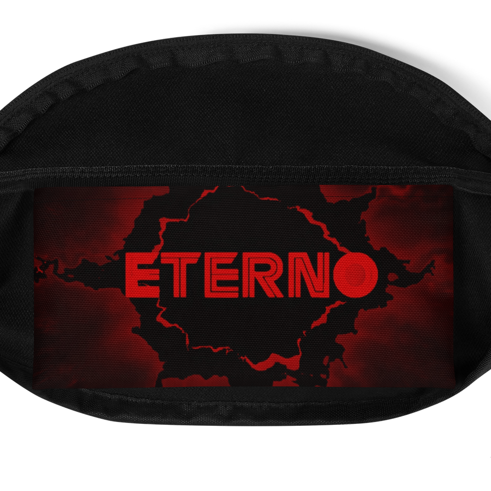 Thumbnail: "Baby Demon in Hell" Burgundy / Red 