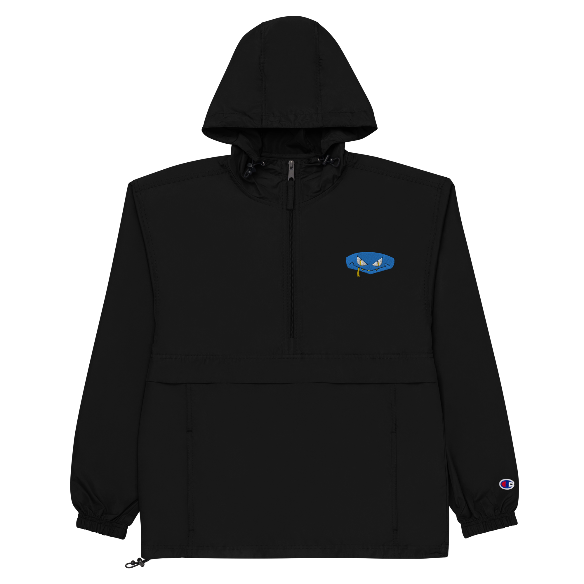 "Reptile" Wind Breaker Baby Blue / Yellow (Champion)